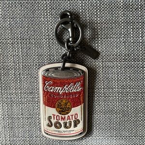 Coach Quirky Leather Keychain